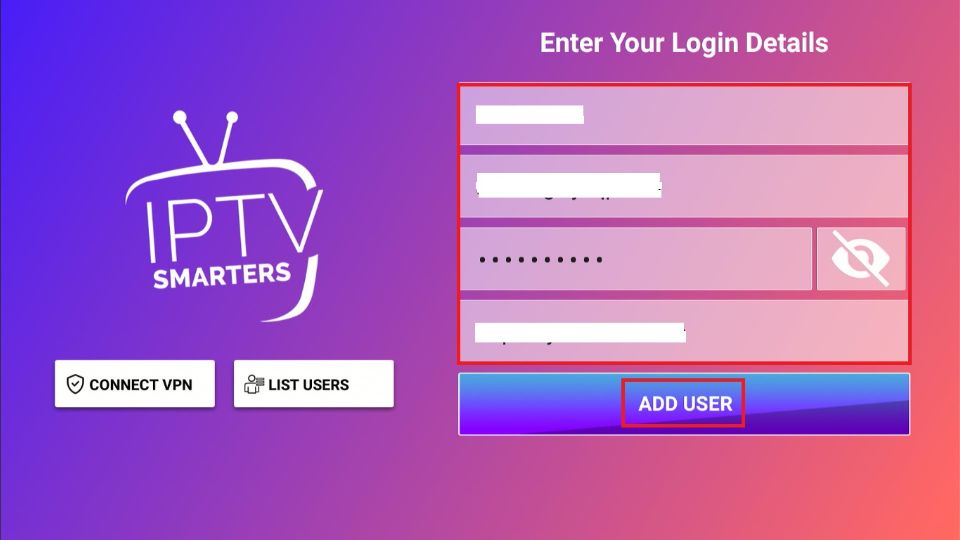 Mom IPTV Review (18,000+ Cable TV Channels for $9.99) 13 click add user