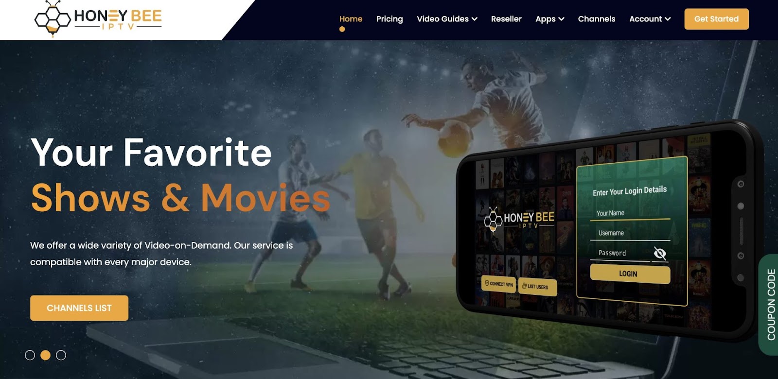 Honey Bee IPTV Review