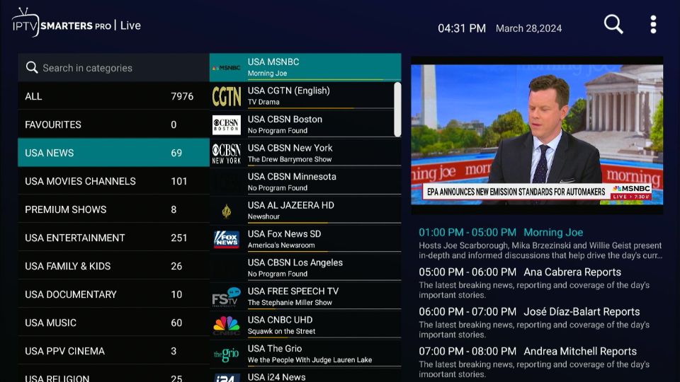 Mom IPTV Review (18,000+ Cable TV Channels for $9.99) 14 home screen