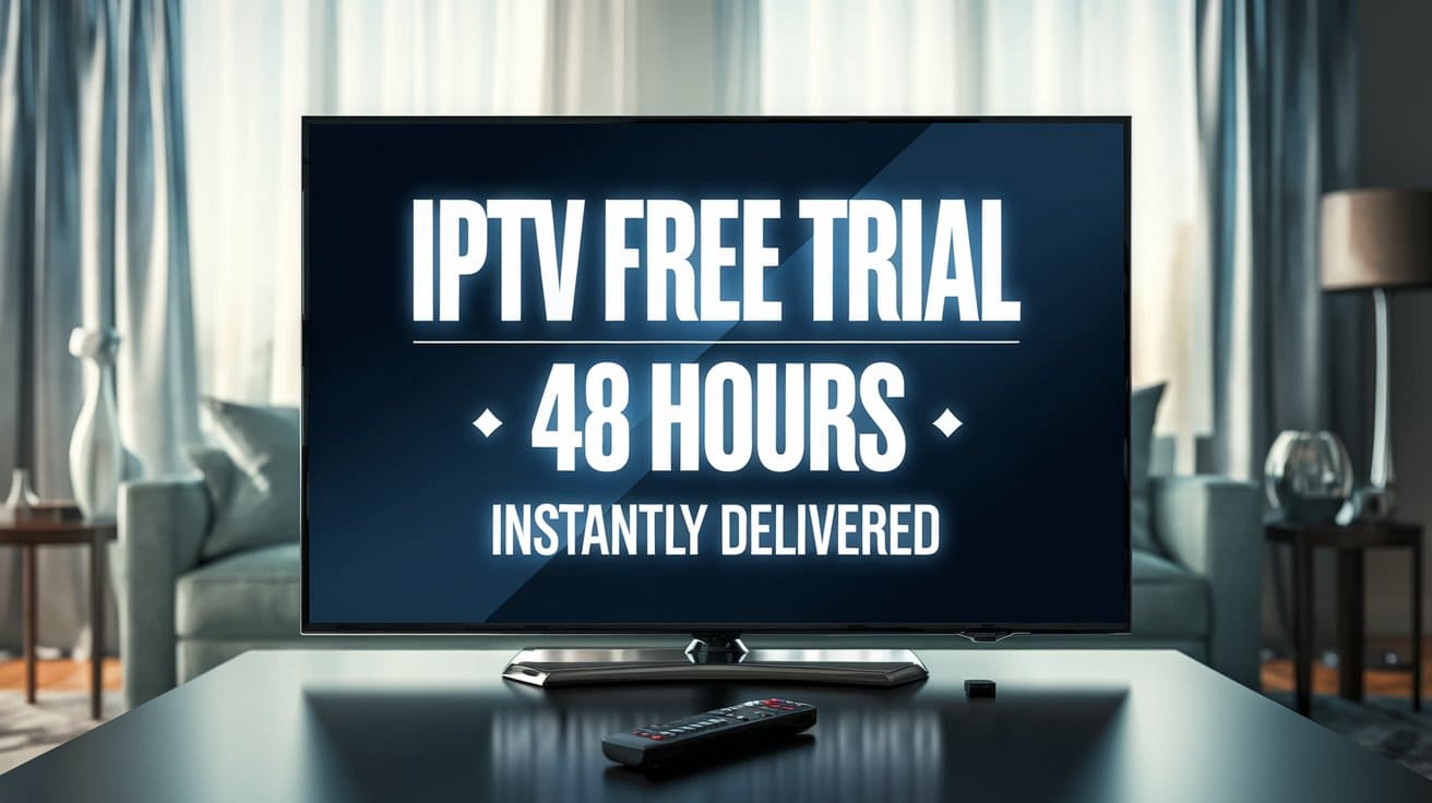 IPTV Free Trial - 48 hours - Instantly Delivered 