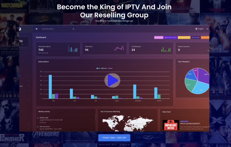iptv reseller UK 2025